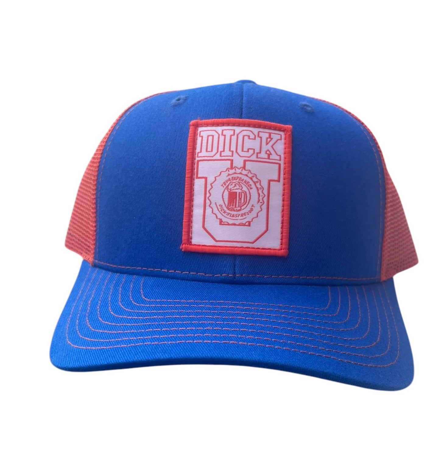 Trucker Blue/Red Dick U Hat