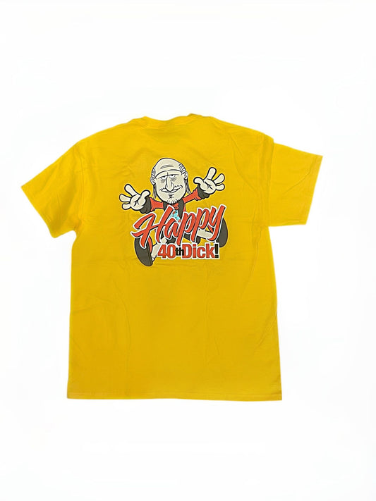 XL Happy 40th Birthday Tee