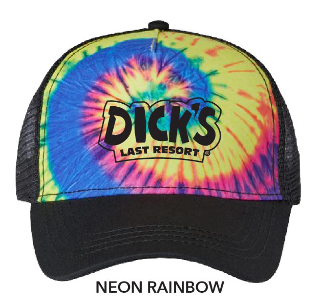 Trucker Neon Tie Dye Hat